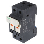 Schneider Electric 32A Rail Mount Indicating Fuse Holder With Indicator for 10 x 38mm Fuse, 2P, 690V