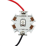 ILS ILH-LS01-PR12-SC201-WIR200., LUXEON Sunplus 35 LED Array, 1 Purple LED