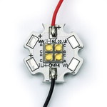 ILS IHH-OG04-NW90-SC221-WIR200., OSLON Square 4+ PowerStar LED Array, 4 Neutral White LED (4000K)