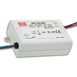 MEAN WELL LED Driver, 15 → 50V Output, 25.2W Output, 500mA Output, Constant Current