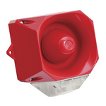 Eaton Series Clear Sounder Beacon, 230 V ac, IP66, Wall Mount, 110dB at 1 Metre
