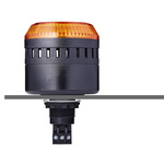 AUER Signal ELG Series Amber Buzzer Beacon, 24 V ac/dc, IP65, Panel Mount, 103 at 1 Metre