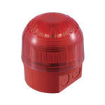 Klaxon Red Sounder Beacon, 17 → 60 V dc, IP65, 106dB at 1 Metre