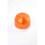 Klaxon Amber Sounder Beacon, 17 → 60 V dc, IP21, 106dB at 1 Metre