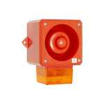 Clifford & Snell YL50 Series Amber Sounder Beacon, 230 V ac, IP66, Fixed Mount, 112dB at 1 Metre