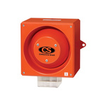 Clifford & Snell YL80 Series Clear Sounder Beacon, 24 V dc, IP66, Side Mount, 116dB at 1 Metre