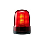 Patlite SF Series Red Sounder Beacon, 12→24 VDC, IP66, Base Mount