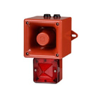 e2s AL105NX Series Clear Sounder Beacon, 24 V, IP66, Wall Mount, 113dB at 1 Metre