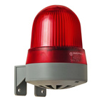 Werma 422 Series Red Buzzer Beacon, 24 V, IP65, Wall Mount, 92dB at 1 Metre