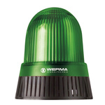 Werma 430 Series Green Sounder Beacon, 24 V, IP65, Base Mount, 114dB at 1 Metre