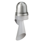 Werma 434 Series Clear Horn Beacon, 24 V, IP65, Wall Mount, 114dB at 1 Metre