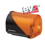 Werma 444 Series Orange Sounder Beacon, 24 V, IP65, Base Mount, Wall Mount, 114dB at 1 Metre