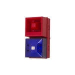 Clifford & Snell YL40 Series Blue Sounder Beacon, 115 V ac, IP65, Base-mounted, 108dB at 1 Metre