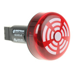 Werma 150 Series Red Buzzer Beacon, 230 V ac, IP65, Panel Mount, 80dB at 1 Metre