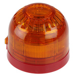 Klaxon Sonos Series Amber Sounder Beacon, 17 → 60 V dc, Wall Mount, 106dB at 1 Metre