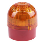 Klaxon Sonos Series Amber Sounder Beacon, 17 → 60 V dc, Wall Mount, 106dB at 1 Metre