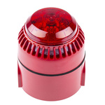 Eaton Series Red Sounder Beacon, 9 → 28 V dc, IP54, IP65, Panel Mount, 101dB at 1 Metre