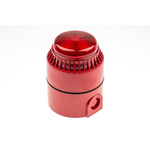 Eaton Series Red Sounder Beacon, 18 → 24 V dc, IP55, IP65, Wall Mount, 101dB at 1 Metre
