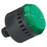 Allen Bradley 855PC Series Green Sounder Beacon, 240 V ac, Panel Mount, 103dB at 1 Metre