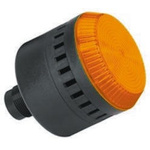 Allen Bradley 855PC Series Amber Sounder Beacon, 240 V ac, Panel Mount, 103dB at 1 Metre