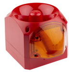 Klaxon Nexus Series Amber Sounder Beacon, 110 V ac, 230 V ac, Wall Mount, 105dB at 1 Metre