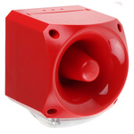 Klaxon Nexus Series Clear Sounder Beacon, 110 V ac, 230 V ac, Wall Mount, 105dB at 1 Metre