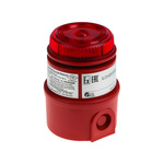 e2s IS-MC1 Series Red Sounder Beacon, 16 → 28 V dc, IP65, Surface Mount, 100dB at 1 Metre