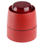 Cranford Controls Combi 32 Series Red Sounder Beacon, 18 → 35 V dc, Surface Mount, 93dB at 1 Metre