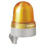 Werma 433 Series Yellow Sounder Beacon, 10 → 48 V ac/dc, Bracket Mount, 112dB at 1 Metre