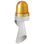 Werma 435 Series Yellow Horn Beacon, 115 → 230 V ac, Bracket Mount, 108dB at 1 Metre