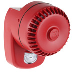 Eaton Series Red Sounder Beacon, 9 → 15 V dc, 18 → 28 V dc, IP65, Wall Mount, 106dB at 1 Metre