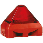 Pfannenberg PY X-MA-05 Series Red Sounder Beacon, 230 V ac, Base Mount, 100dB at 1 Metre