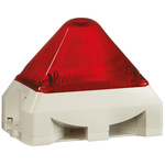 Pfannenberg PY X-MA-10 Series Red Sounder Beacon, 24 V ac/dc, Base Mount, 100dB at 1 Metre