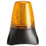 Moflash LEDA100 Series Amber Buzzer Beacon, 10 → 17 V, IP65, Surface Mount, Wall Mount, 80dB at 1 Metre