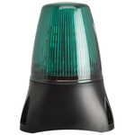Moflash LEDA100 Series Green Buzzer Beacon, 10 → 17 V ac/dc, IP65, Surface Mount, Wall Mount, 80dB at 1 Metre