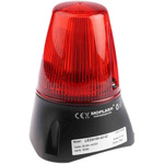 Moflash LEDA100 Series Red Buzzer Beacon, 20 → 30 V, IP65, Surface Mount, Wall Mount, 80dB at 1 Metre