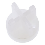 Essentra 6mm Diameter LED Spacer for use with 3 mm (T-1) LED, 5 mm (T-1 3/4) LED