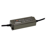 MEAN WELL LED Driver, 12V Output, 60W Output, 5A Output, Constant Voltage Dimmable
