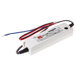 MEAN WELL LED Driver, 12V Output, 19.2W Output, 1.6A Output, Constant Voltage