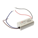 MEAN WELL LED Driver, 12V Output, 15W Output, 1.25A Output, Constant Voltage