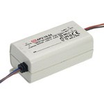 MEAN WELL LED Driver, 24V Output, 16.08W Output, 670mA Output, Constant Voltage