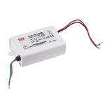 MEAN WELL LED Driver, 8 → 12V Output, 16.8W Output, 1.4A Output, Constant Current Dimmable