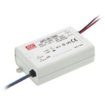 MEAN WELL LED Driver, 9 → 24V Output, 25.2W Output, 1.05A Output, Constant Current