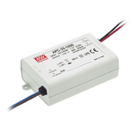 MEAN WELL LED Driver, 28 → 100V Output, 35W Output, 350mA Output, Constant Current