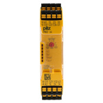 Pilz 24 V dc Safety Relay -  Dual Channel With 3 Safety Contacts PNOZ s5 Range with 1 Auxiliary Contact