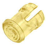 Visual LED Lens Cap for use with Through-Hole LEDs