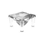 Carclo 10415 LED Lens, 46 x 19 ° Oval Ripple Beam