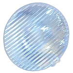 Carclo 10197 LED Lens, 40 x 10 ° Oval Ripple Beam