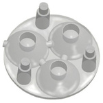 Carclo 10509 3-Way LED Lens, 40 ° Spot, Wide Angle Beam