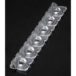 Ledil C14274_SHELLY-T-6X1-WAS, Shelly Series LED Lens, Asymmetric Rectangular Beam